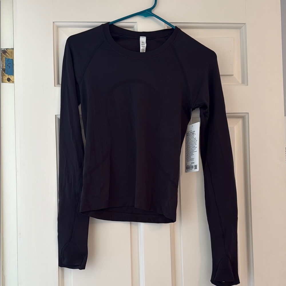 lululemon athletica Black Long Sleeve Tee